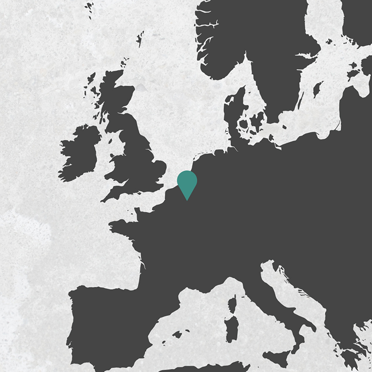 Map showing MAKEEN Gas Equipments location in Belgium
